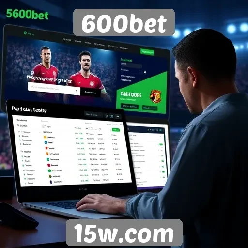 Experiência do usuário no site 600bet